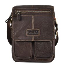 Сумка мужская ZOLO 21729 d.br