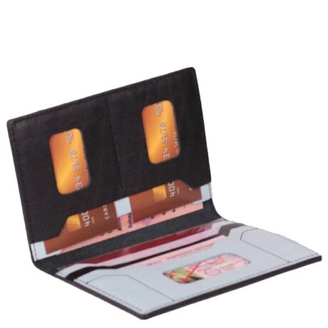 Бумажник водителя Sharpey 0300 черн/голуб