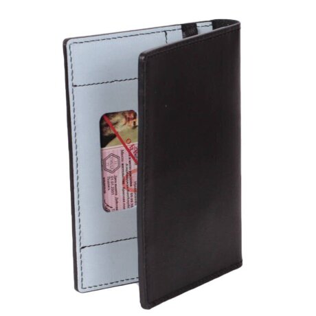 Бумажник водителя Sharpey 0300 черн/голуб