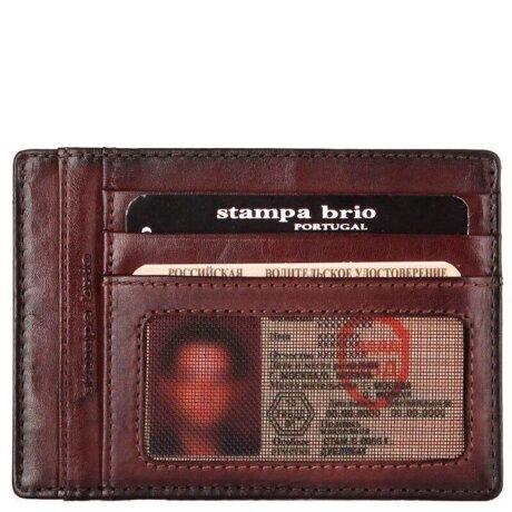 Бумажник водителя Stampa Brio 150-50542DKT Brown