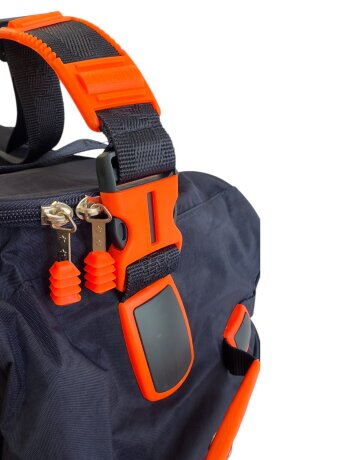 Сумка дорожная на колесах TsV 441,22 син.жак/апел