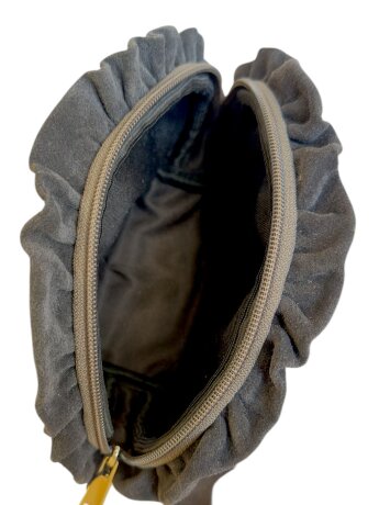 Косметичка замшевая K5-H сер Richet