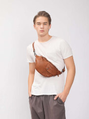 Сумка на пояс Bear Design CP1565 cognac