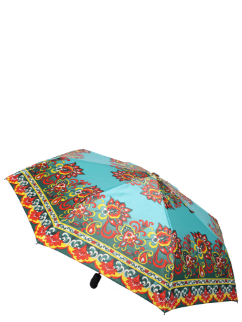 Зонт Zemsa 112196 зелен/оранж