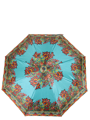 Зонт Zemsa 112196 зелен/оранж