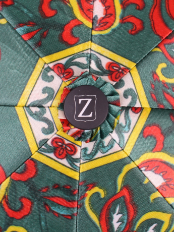 Зонт Zemsa 112196 зелен/оранж