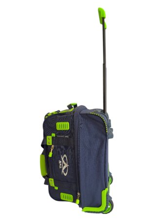 Сумка дорожная на колесах TsV 441,22 син.жак/лимон