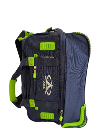 Сумка дорожная на колесах TsV 441,22 син.жак/лимон