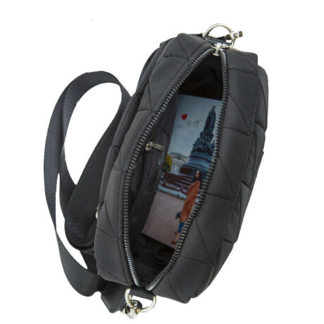 Сумка через плечо KN 007-30304 черн/квадр.