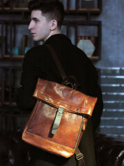 Рюкзак городской Chiarugi 54009 brown