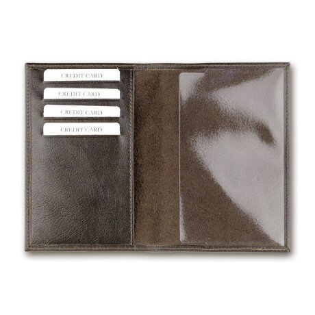 Обложка для паспорта Qoper 0770 brown