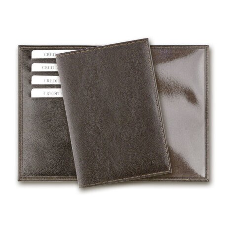 Обложка для паспорта Qoper 0770 brown