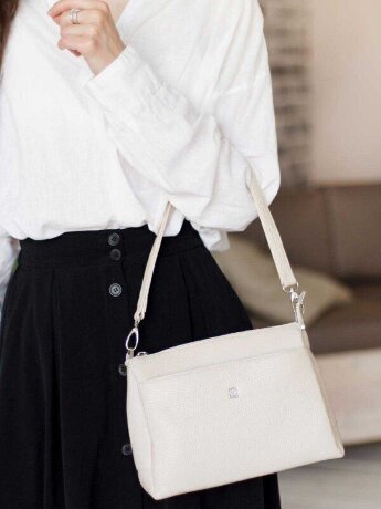 Сумка женская SHARPEY 1-029 сл.кость фл