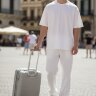 Чемодан BV PP02-20 silver Bagvoyage