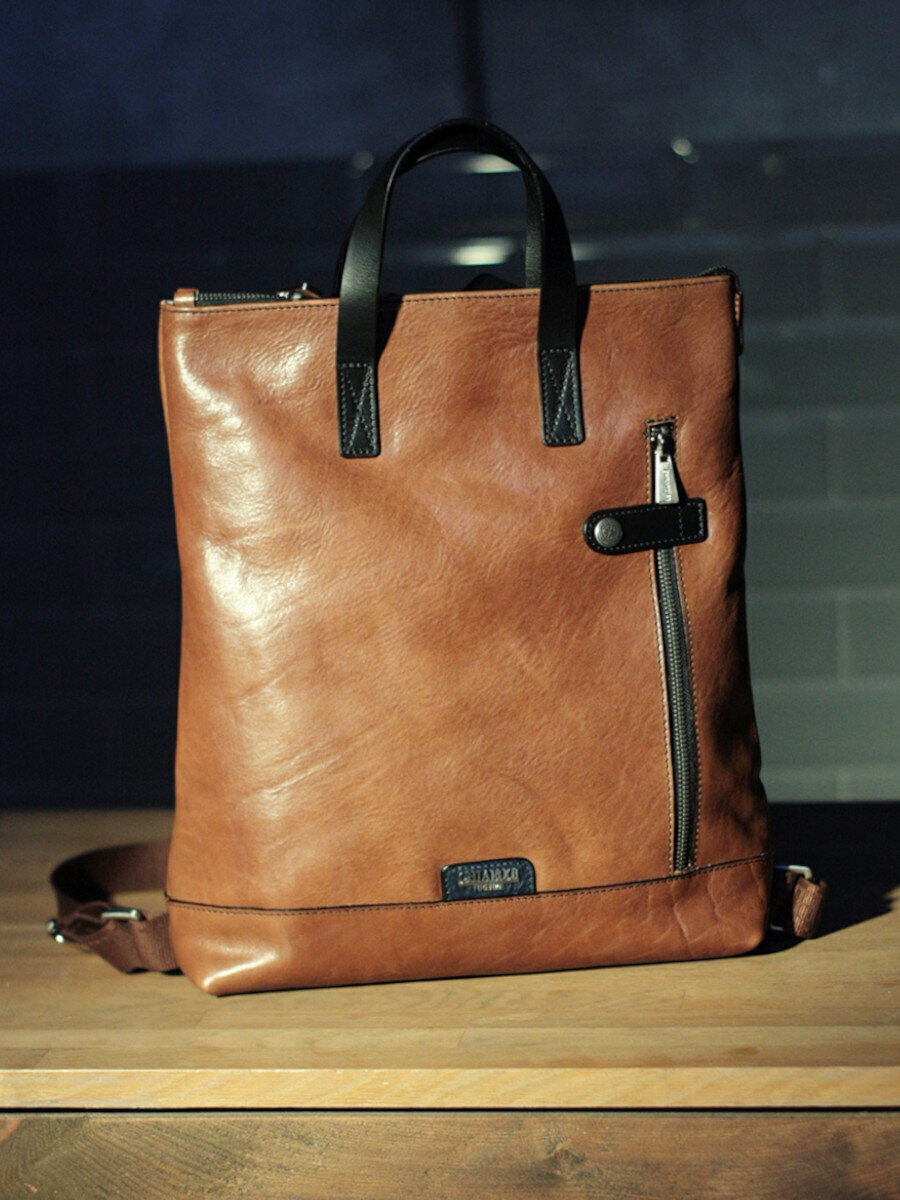 Рюкзак городской Chiarugi 64690 brown
