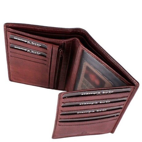 Портмоне мужское Stampa Brio 600-50547DKT Brown