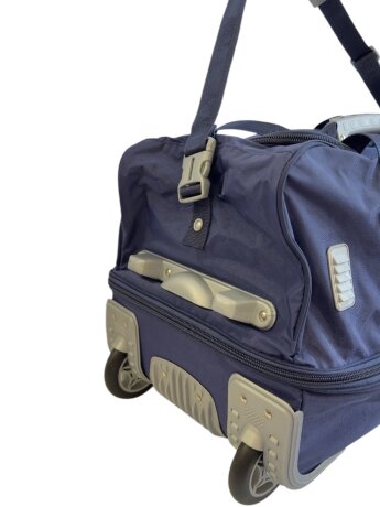 Сумка дорожная на колесах TsV 442,20 син.жак/аллюм