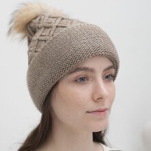Шапка женская PB 144 беж