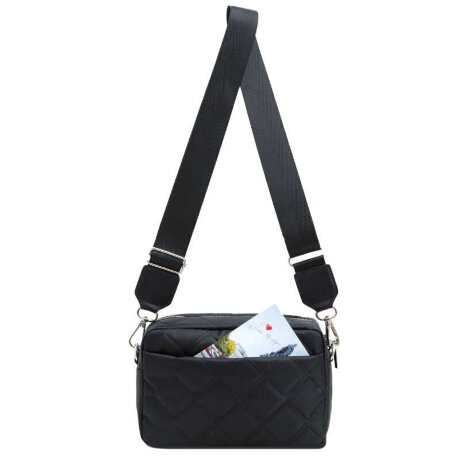 Сумка через плечо KN 007-70306 черн/ром.