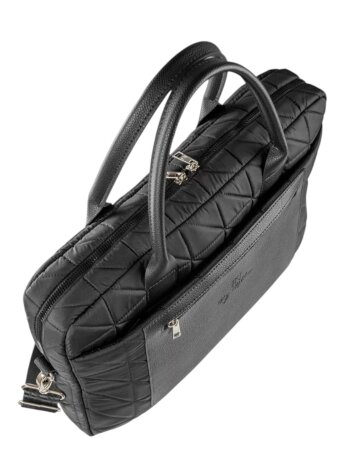 Сумка для ноутбука KN 009-30304/М черн/треуг