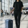 Чемодан BV PP02-24 navy Bagvoyage