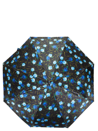 Зонт Zemsa 113107 черн/гол.розы