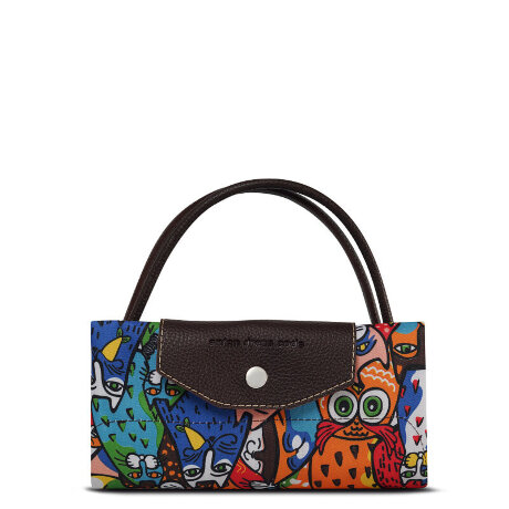 Сумка руч.кладь 175/2 коты/цвет