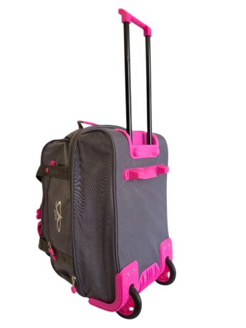 Сумка дорожная на колесах TsV 443,20 сер.жак/циклам