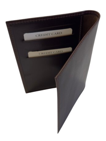 Обложка для паспорта Qoper 1045 brown 