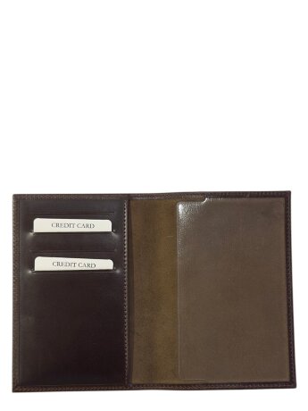 Обложка для паспорта Qoper 1045 brown 