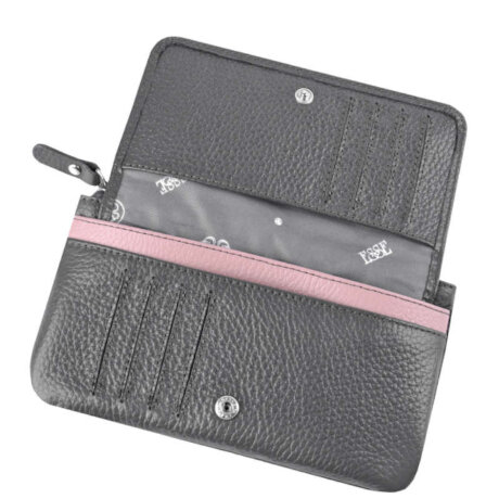 Кошелек ESSE Инканто Grey асф/роз.фл