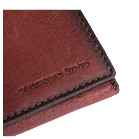Портмоне мужское Stampa Brio  650-50551DKT Brown