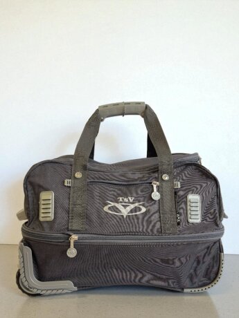 Сумка дорожная на колесах TsV 441,20 сер.жак/аллюм
