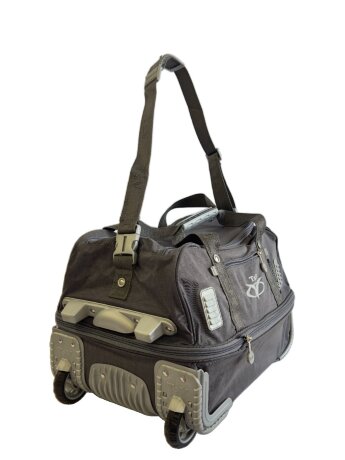 Сумка дорожная на колесах TsV 441,20 сер.жак/аллюм