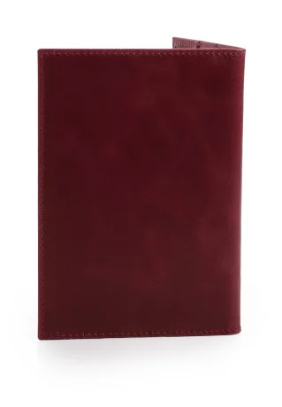 Обложка для паспорта Qoper 1046 burgundy 