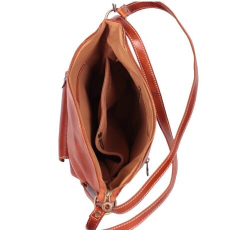 Сумка-рюкзак 6563 cuoio MiaDonna
