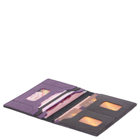 Бумажник водителя 0300 Sharpey черн/фиол