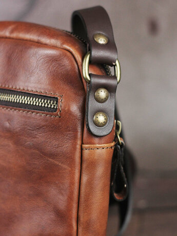 Сумка мужская Chiarugi 52010 brown