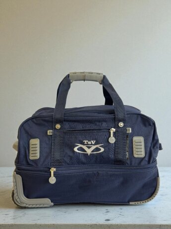 Сумка дорожная на колесах TsV 441,20 син.жак/аллюм