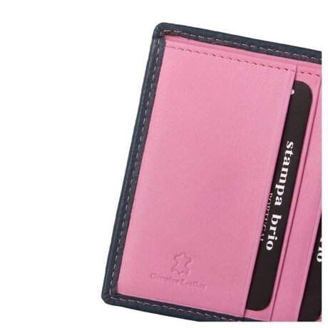 Кошелек женский Stampa Brio 978-3417 Blue/Pink