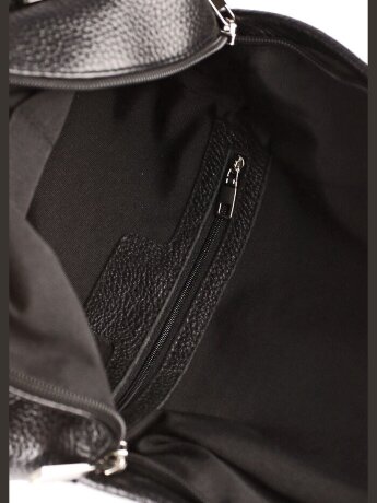 Рюкзак женский кожаный SHARPEY 1-2106 черн фл