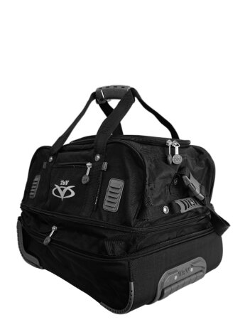 Сумка дорожная на колесах TsV 441,20 чер.жак/металл