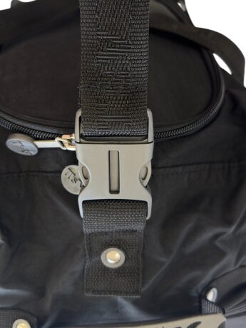 Сумка дорожная на колесах TsV 441,20 чер.жак/металл