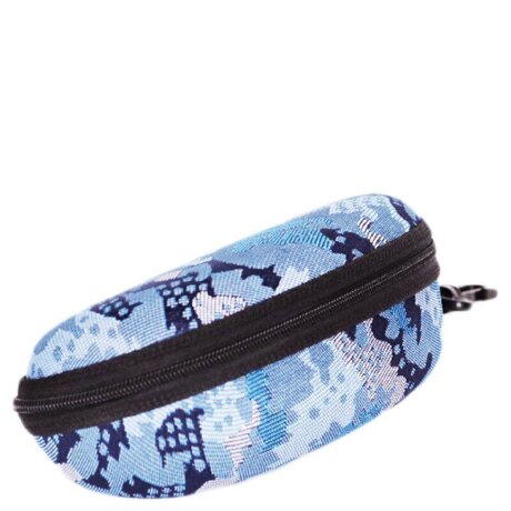 Футляр для очков текстиль син