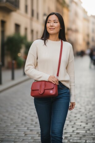 Сумка женская Letizia Forzza LF-2505 bordo