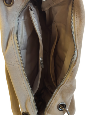 Сумка женская Wifeore W-9723-5 беж замша