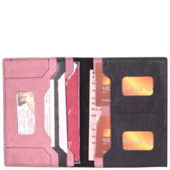 Бумажник водителя Sharpey 0300 черн/роз