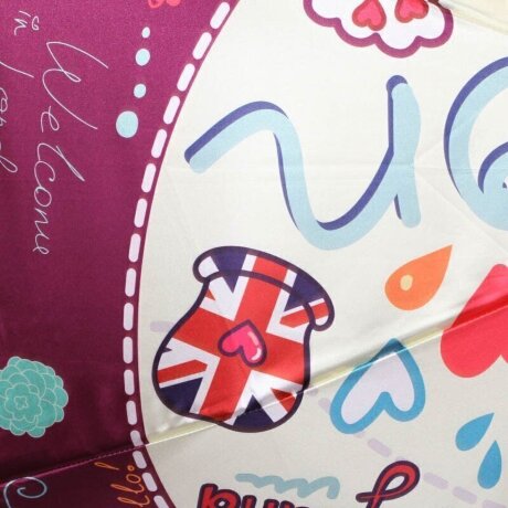 Зонт Flioraj 013-044 Лондон сердце