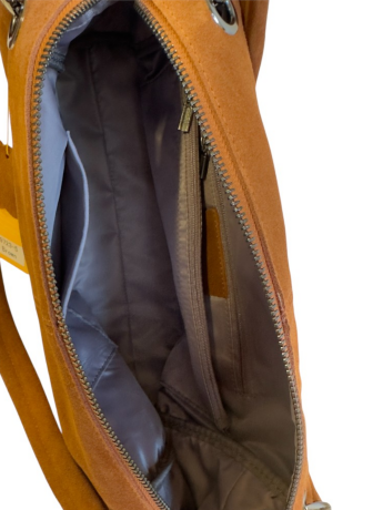 Сумка женская Wifeore W-9723-5 рыж замша 