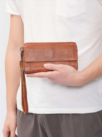 Сумка-клатч Bear Design CP6038 cognac